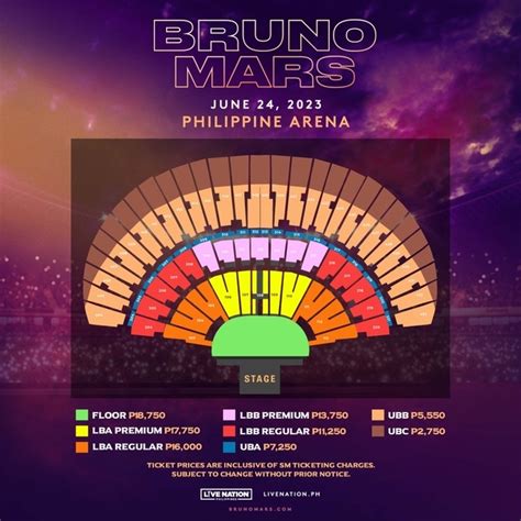 bruno mars ticket philippines